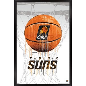 Trends International NBA Phoenix Suns - Drip Basketball 21 Framed Wall Poster Prints - 1 of 4