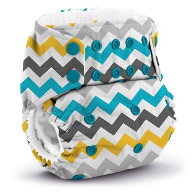 Image of Kanga Care Rumparooz G3 Reusable One Size Cloth Pocket Diaper (6-55+ lbs) - Charlie Multicolored