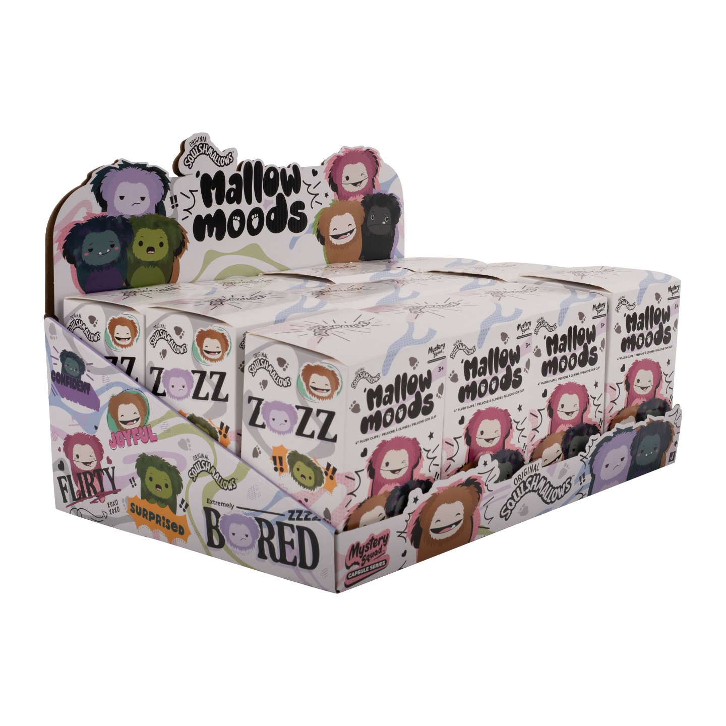 Детская мягкая игрушка Squishmallows Little Plush Mallow Moods Mystery Boxes — фото 6