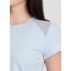 RBX Active Women's Short Sleeve T-Shirt Quick Drying Workout Top with Mesh Panels - 3 of 4