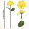 REGALWOVEN Silk Bouquet Artificial Hydrangea Flowers 22.8" 6 Pcs - 4 of 4