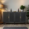 Finnhomy 4 Door Sideboard Buffet Cabinet - 4 of 4