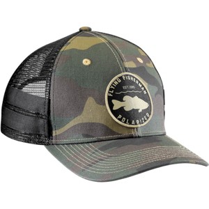 Flying Fisherman Bass Patch Trucker Hat - Camo - 1 of 2