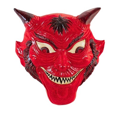 Cody Foster 18.0 Inch Vintage Devil Wall Decor Horns Evil Grin Figurines