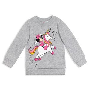 Disney Minnie Mouse Girls Sweatshirt Little Kid to Big Kid - 1 of 4