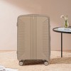 MOEPISY 3 pcs/set in PP Spinner Wheel Luggage, Carry on Suitcase, Matching Color, Combination Lock (Champagne) - 4 of 4