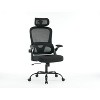 NicBex 350lbs Tall Back 360°Swivel Office Chair with Adjustable Armrest,Headrest&Seat Height,Set of 1,Chic Boss Chair Computer Chair for Home,Office - 2 of 4