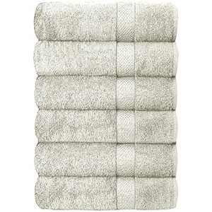 Hotel & Spa 100% Cotton Bath Towels (Set of 6) - 1 of 3