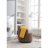 NicBex Swivel Barrel Chair Modern Accent Chair Armchair Comfy Chair Living Room Chair for Reading Room, Bedroom - 2 of 4