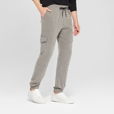tapered cargo sweatpants