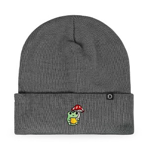 Dalix Mushroom Frog Embroidered Beanie Hat Cotton Cute Winter Fall Cap Womens - 1 of 4