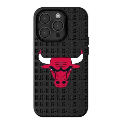 Keyscaper NBA Text Backdrop MagSafe Compatible Cell Phone Case for iPhone 15 Pro Max