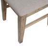 CAVINAS Dining Chairs Kitchen Chairs Set of 2 Dining Side Chair with Wood Legs, Fabric Accent for Kitchen, Bedroom - 2 of 4
