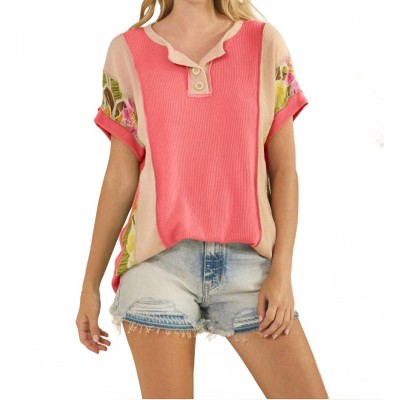 Women's Piper Floral Blend Top - 7th Ray