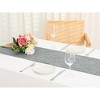 Unique Bargains Daily Home Decoration Long Faux Linen Table Runner Solid Color 1 Pack - image 2 of 4