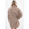 Women's Easy Oversized Shirt Dress - Klesis - 2 of 4