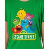 Sesame Street Women's Elmo And Friends Cookie Monster Sleep Pajama Set Green - 2 of 4