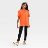 Girls' Hello Kitty Halloween Short Sleeve Graphic T-Shirt - Orange - 4 of 4