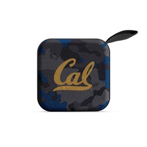 NCAA California Golden Bears Bluetooth Portable Speaker with FM Radio: USB & MicroSD Compatible, Rechargeable Battery - 1 of 3