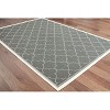 Oriental Weavers Marina 6025L Grey/ Ivory Indoor/Outdoor Area Rug - 7'10" Round - 3 of 4