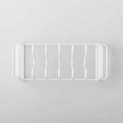 Wire Storage Lid Organizer White - Brightroom™: Kitchen Cabinet Organizer, Iron Pot & Pan Rack, 13.5 Depth