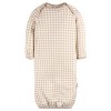 Gerber Baby Girls' Gowns with Mitten Cuffs, 4-Pack - 3 of 4