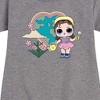 - LOL Surprise! - Grow Grrrl Hearts the Earth Graphic Short Sleeve Fleece Dress - 2 of 4