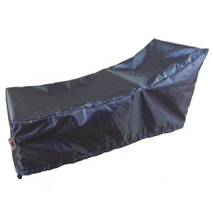 Summerset Shield Long Chaise Lounge Cover Ultimate Protection for Your Outdoor Furniture - 77" x 30" x 16.5"/22.5"/32" Mercury - 1 of 4