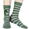 Elf Women's Socks Buddy The Elf Socks Santa's Coming VHS Replica Case 2-Pair Mid Calf Novelty Holiday Crew Socks Multicoloured - 2 of 4
