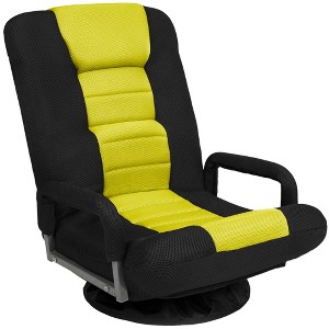 Best Choice Products 360-Degree Swivel Gaming Floor Chair w/ Armrest Handles, Foldable Adjustable Back - 1 of 4