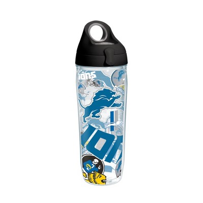 Tervis NFL Detroit Lions All Over 24oz Water Bottle with lid