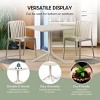 WestinTrends Playa 31.5" Square Outdoor Plastic Resin Patio Dining Table for 4 - 4 of 4