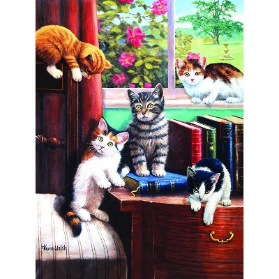 Sunsout Playtime In The Study 500 Pc Jigsaw Puzzle 13332 : Target