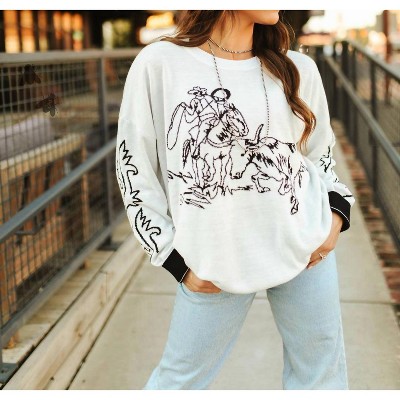 Women's Reversible Roper Sweater - 2FlyCo