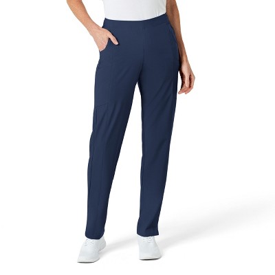 Wink W123 Women's Flat Front Cargo Scrub Pant