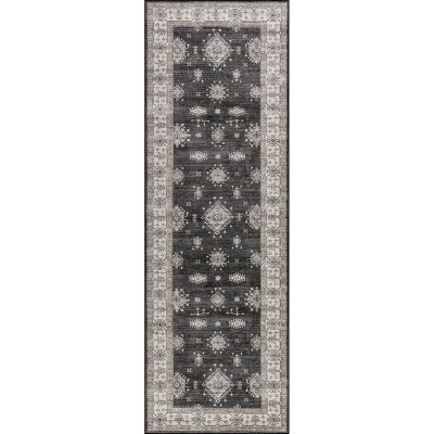 Nuloom Mollie Pet Friendly Machine Washable Traditional Border Area Rug