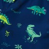 Lands' End Kids Chlorine Resistant Short Sleeve UPF 50 Rash Guard Swim Trunk Set - 3 of 3