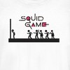 Juniors Womens Squid Game Stick Figure Red Light Green Light T-Shirt - 2 of 4