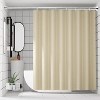 LunaLulinlk Swivel Shower Curtain Rod 31-50 inches Adjustable Silver Spring Tension Shower Rod - 2 of 4