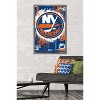 Trends International NHL New York Islanders - Maximalist Logo 23 Framed Wall Poster Prints - 2 of 4