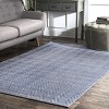 Nuloom Hand Loomed Kimberley Area Rug Navy 6' x 9' - 2 of 4