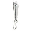 Unique Bargains Stainless Steel Portable Professional Design Nail Clipper Silver Tone 1 Pc - 3 of 4