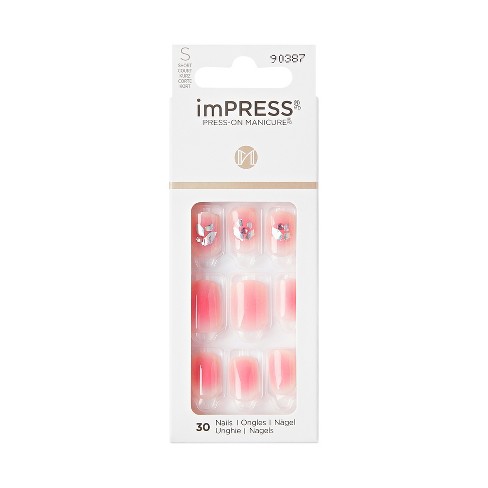 Kiss Impress Press-on Manicure Wide Fake Nails - Just A Dream - 3pk - 90ct  : Target