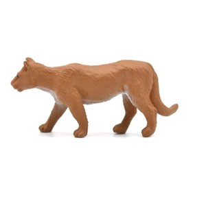 Collectible Wildlife Gifts | Mountain Lion, Puma, Cougar, Nice Rubber Animal, Realistic Cat, Hand Painted,  Model,  Gift, 2 1/2 Inches F1513 B103 - 1 of 4