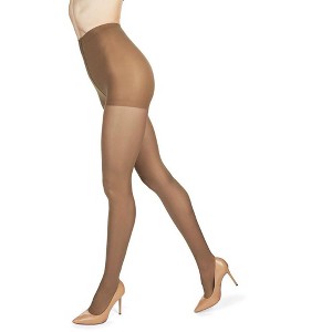 Memoi Light Support Opaque 30 Denier Tights - 1 of 2