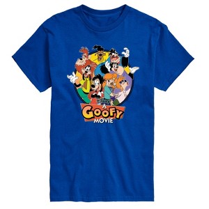 Men's - A Goofy Movie - Goofy Max And Friends Short Sleeve Graphic T-Shirt - 1 of 4