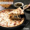 Cuisinel Cast Iron Cookware Set - 9-Pieces Pre-Seasoned Kit: 10"+12" Skillet + Glass Lids + Pizza Pan + Pan Rack Organizer + Handle Covers. - 3 of 4