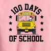 Boys' - Peanuts - Snoopy One Hundred Days Of School Graphic Long Sleeve Fleece Sweatshirt - 2 of 4