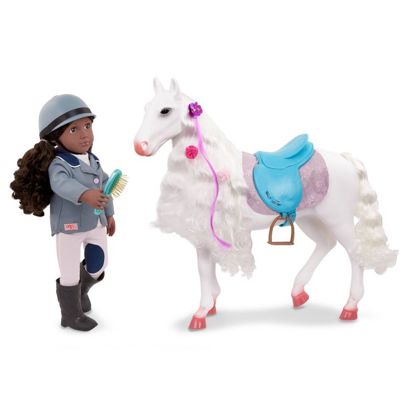 Our Generation Camarillo Hair Play Horse Accessory Set for 18&#34; Dolls, 3 of 7