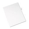 Avery-Style Legal Exhibit Side Tab Divider Title: 9 Letter White 25/Pack 11919 - 2 of 4